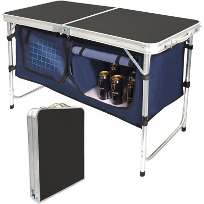 Table pliante portative ajustable 47,24 po