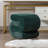 S-Shape Velvet Fabric Ottoman Makeup Stool Footstool-933312732