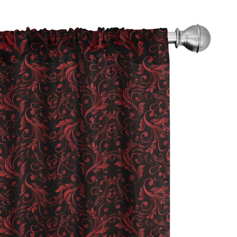 Rideaux 4 panneaux Ambesonne Victorian, L 56 po x L 84 po