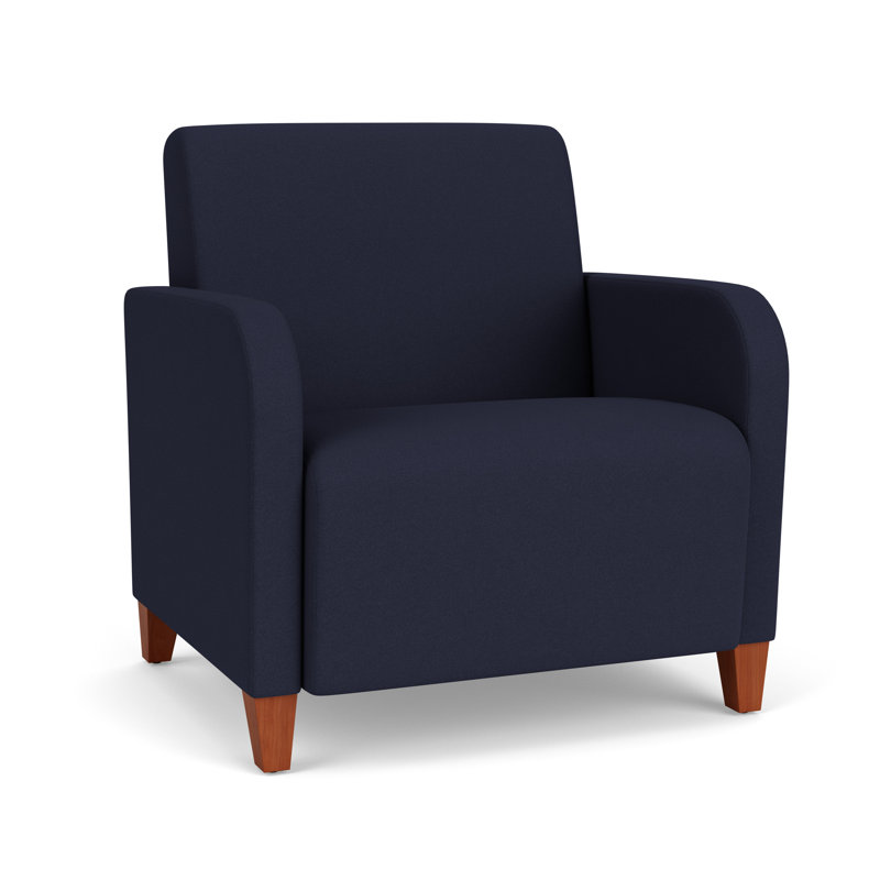 Fauteuil d'invité surdimensionné Siena, Cherry, Open House Navy
