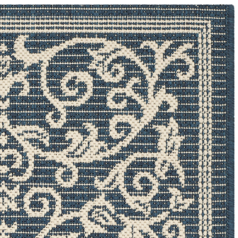 Galena Performance Floral Indoor/Outdoor Area Rug, Rectangle 8' x 10'