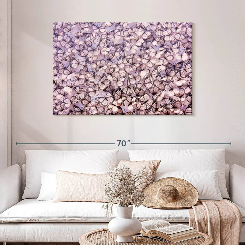 Brampt Pink Butterfly Swarm