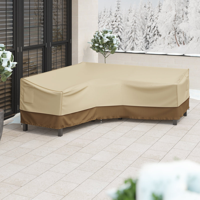 Paulding Water Resistant Patio Sofa Cover, 31" H x 70" W x 33.5" D 