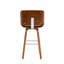 Derrion 76cm Swivel Faux Leather Bar Stool-95316573