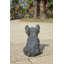 Statue chiot bouledogue français assis