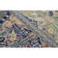 Wool Oriental Area Rug in Beige/Dark Blue