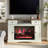 TV Stands With 28'' Fireplace-455444634