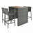 Outdoor Wicker Bar Set for Relaxing and Entertaining, Enhancing Patio Experience