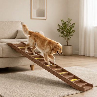 Foldable Dog Stairs Ramp