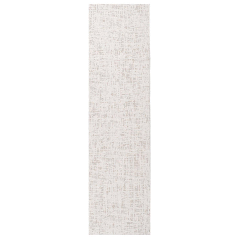 Wave Washable Rug, 2'7" x 9'2", Cream