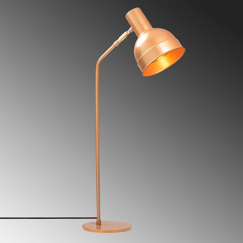Lampe de bureau noire 29,92 po Excalibur, Cuivre