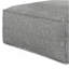 Grande table basse carrée Brody - gris patiné-346801834