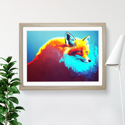 Fox Vol.4 - Single Picture Frame Painting