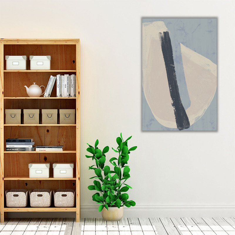 «Paper Slice II», reproduction d'art sur toile, H 60 po x l 40 po