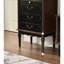 Petite armoire d'appoint en verre rétro