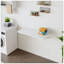 Table pliante murale, bureau flottant pour petits espaces, conception pliable durable et polyvalente-129149166