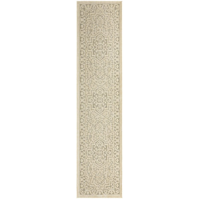 Gerritt Taupe Olive Outdoor Rug