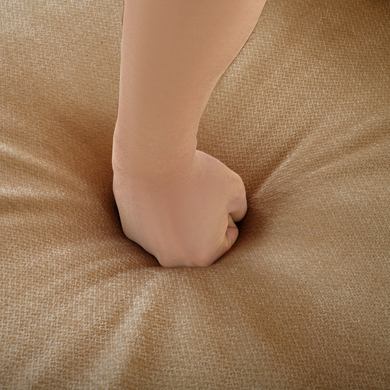 Stylish Camel  Chenille Sofa