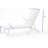 Ferrer Outdoor Metal Chaise Lounge Set