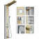 55" 4-Jet Shower System with Hand Wand - Requires existing shower head connection
