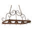 Elana Handcrafted 3 Light Pot Rack