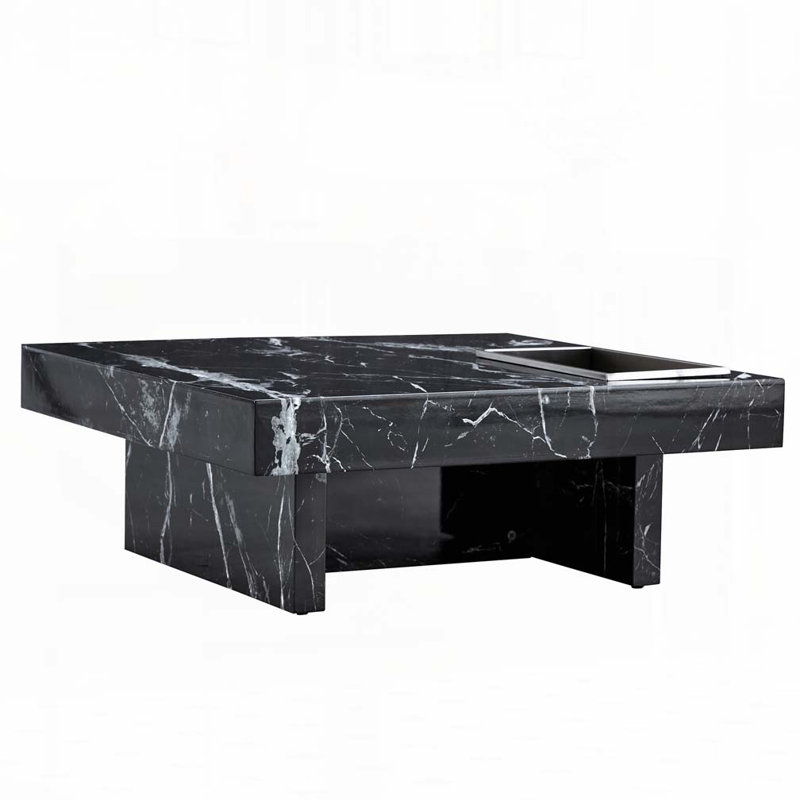 Coffee Table for Living Room, Black