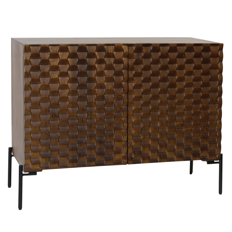 Buffet 2 portes Calder - Tabac