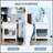 Modern 2-Tier End Table With Drawer And Storage Shelf, Perfect For Bedroom And Living Room Organization-987940811