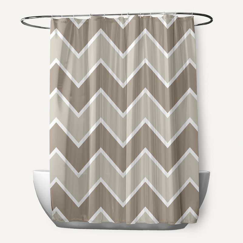 Limemann Floral Shower Curtain, Beige/Oatmeal