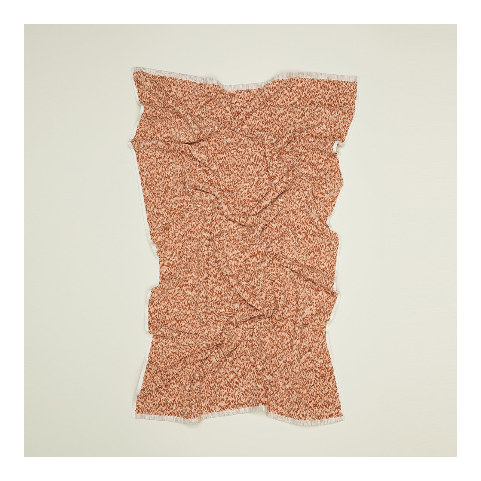  Cotton, Blush/Terracotta, Hand Towel - 1 Pack