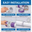 Douille 3 po x 1-1 / 2 po en PVC blanc avec douchette encastrée en PVC, raccord de réduction Hub x Spigot pour système de drainage, d'évacuation et d'évacuation (paquet de 30)