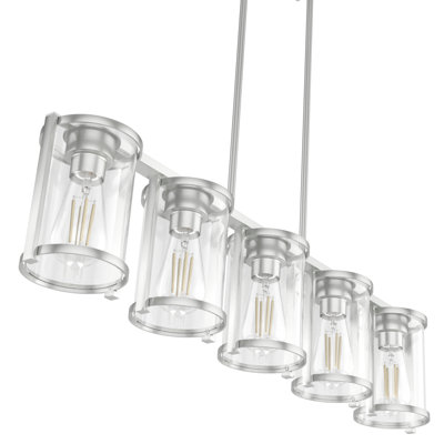 Astwood 5 - Light Kitchen Island Modern Linear Chandelier