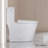 Dreux One-Piece 12" Rough-in 1.28 GPF Left Flush Elongated Toilet in Glossy White-72595019-121350099-121350102