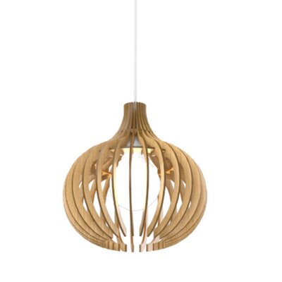 Stecche Di Legno 1 - Light Single Globe Pendant -  Accord Lighting, 1182.09