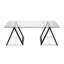 Cross Legs Coffee Table-1598650398