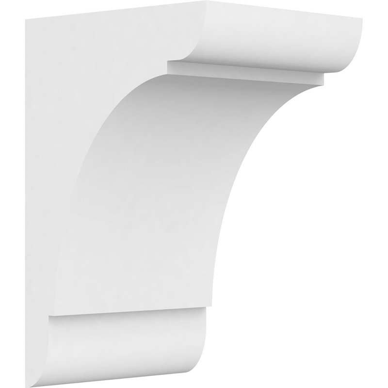 Corbeau en uréthane Signature olympique standard l 7 po x P 8 po x H 12 po, brun clair apprêté, H 12 po x l 7 po x P 8 po