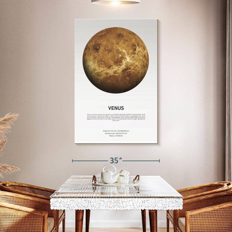 Oberle Venus Light, 51" H x 34" W
