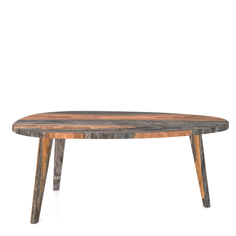 Goa Solid Wood Three Leg Coffee Table
