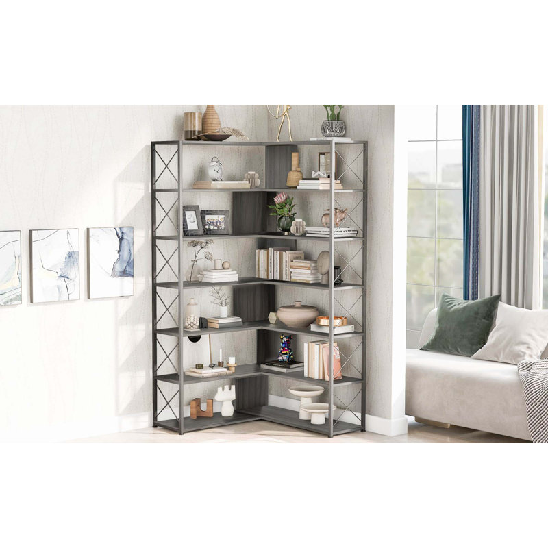 Bibliothèque Tasos, Argent / gris