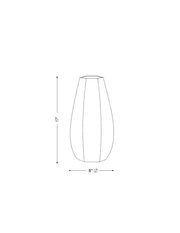 Deco Ceramic / Porcelain Table Vase