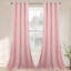 Paire de rideaux occultant en velours avec œillets Abbie Home pour chambre et salon-536724955-536724964