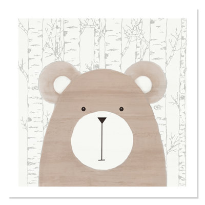 Woodland Friends 1' Paper Print