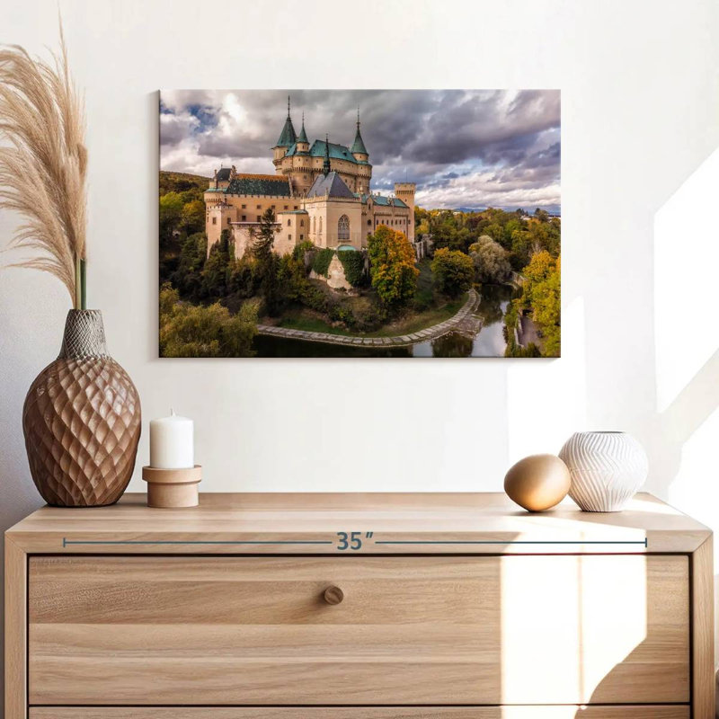 Lilie Bojnice Medieval Castle, 16" H x 24" W