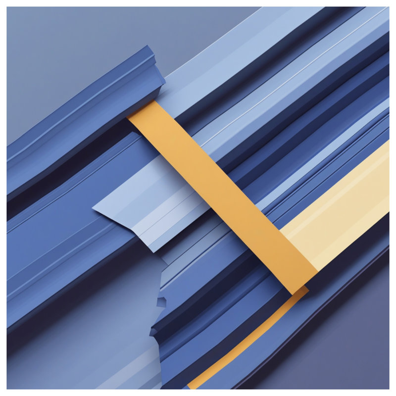 Rideaux de douche Blue Lines, 70in W x 84in H