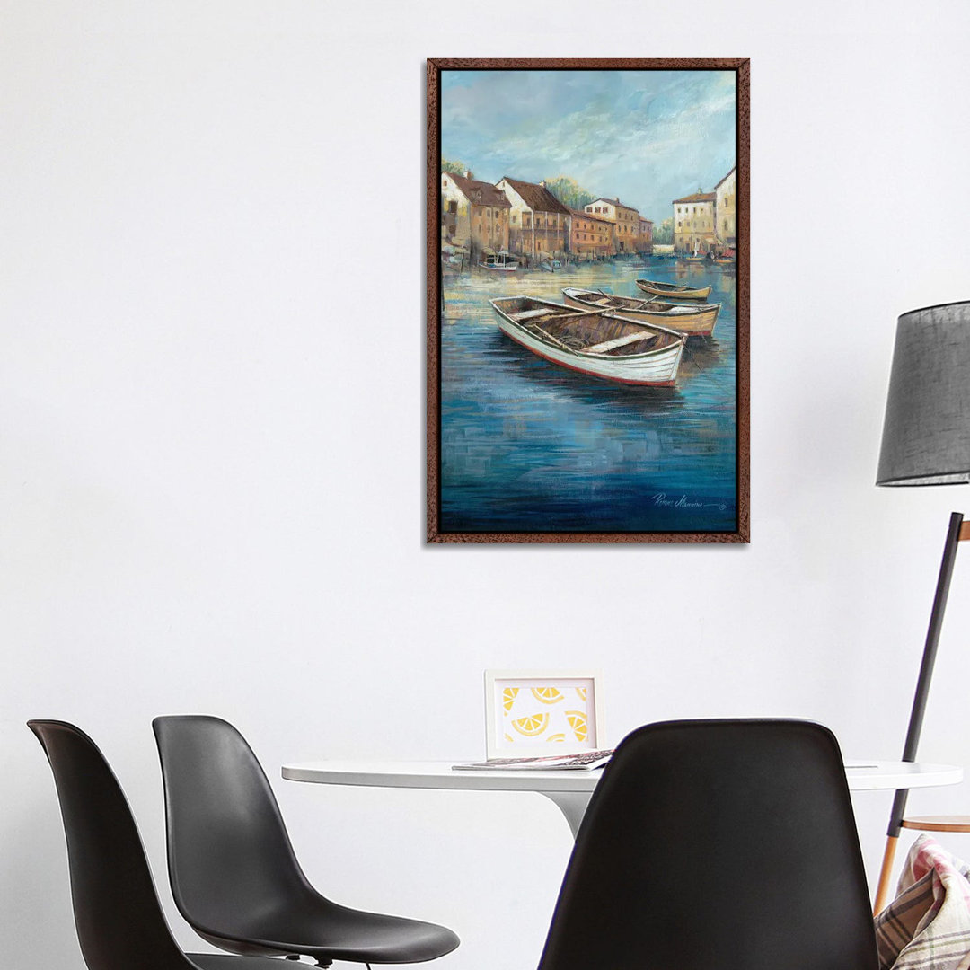 Tranquil Harbor I von Ruane Manning - Galerie- Giclée auf Leinwand