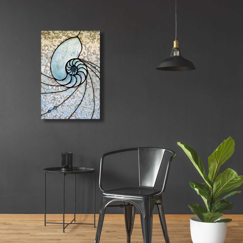 «Shell» par Rita Shimelfarb, H 36 po x l 24 po x P 0,2 po