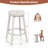 Nickolette Swivel Upholstered Counter Stool with Solid Wood Frame-965323767-965323766