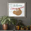 Merry Slothmas - Reproduction d'art graphique sur papier encadré-1948543475-1948543470-1897932143