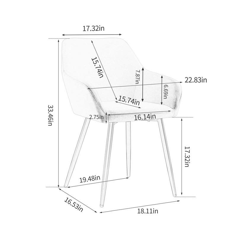 Ensemble de 2 fauteuils de détente pour salle à manger avec repose-pieds en métal, Bleu