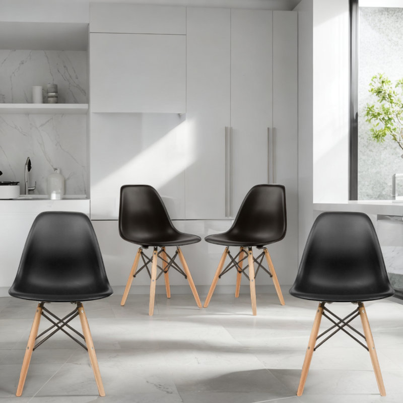 Chaise Percell, Noir